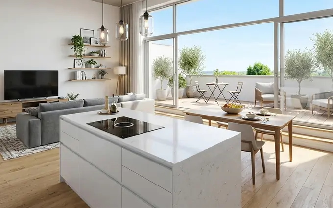 Programme immobilier neuf Gouesnou en plein coeur de ville aux portes de Brest à Gouesnou (29850)