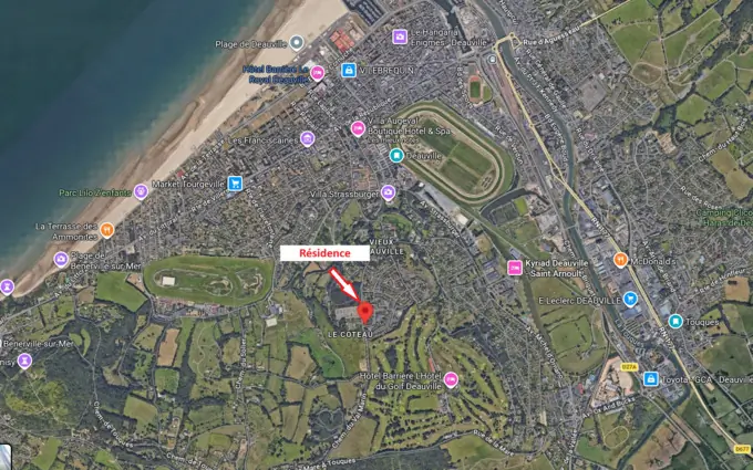 Programme immobilier neuf Golf Barrière à Deauville