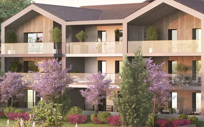 Programme immobilier neuf Evian-les-Bains à 3 minutes à pied de la ligne H à Évian-les-Bains