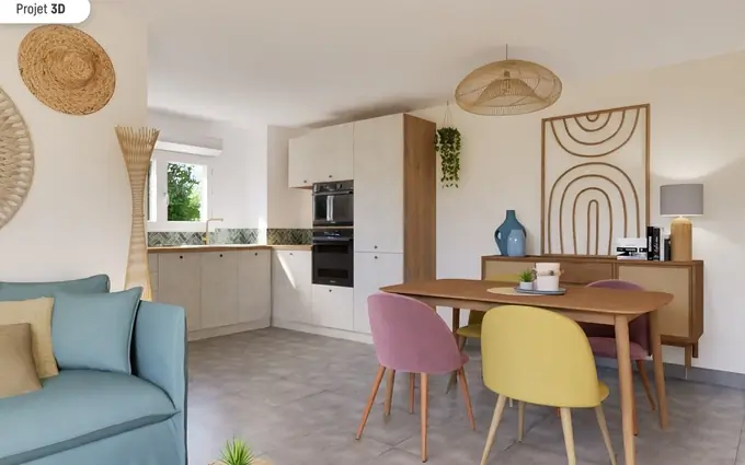 Programme immobilier neuf Les fleurs des landes à La Côte-Saint-André