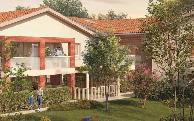 Programme immobilier neuf Toulouse quartier Guilhermy proche de la base de loisirs à Toulouse