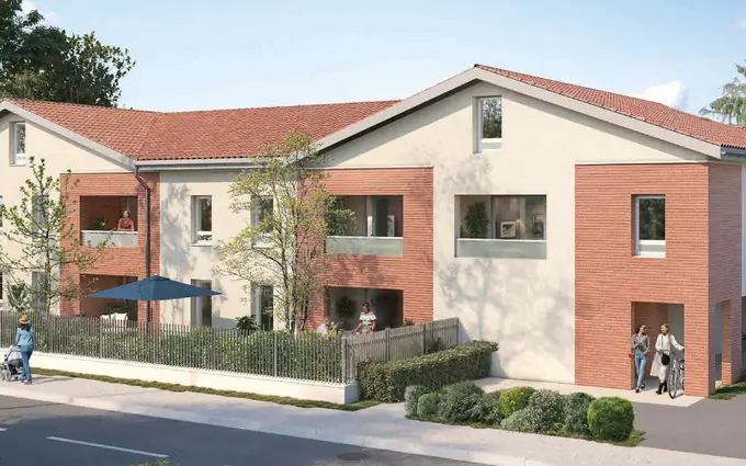 Programme immobilier neuf Toulouse quartier Guilhermy proche de la base de loisirs à Toulouse