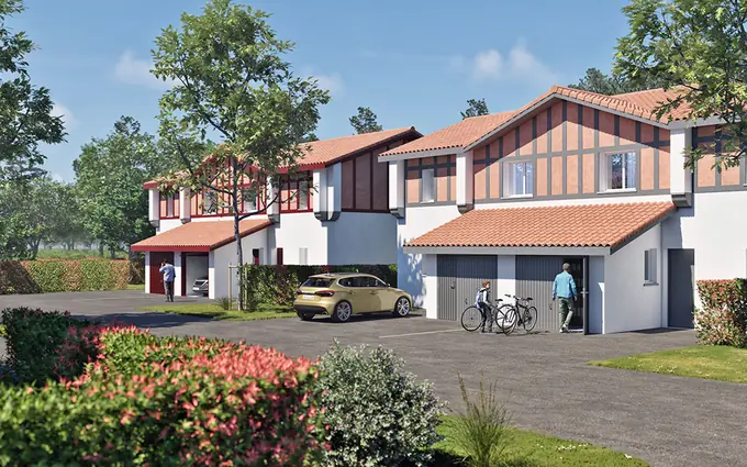 Programme immobilier neuf Saint-Laurent-de-Gosse, à 20 min de Bayonne à Saint-Laurent-de-Gosse (40390)