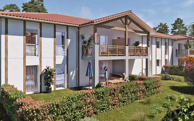 Programme immobilier neuf Mimizan à deux pas de la plage de la Côte d'Argent à Mimizan
