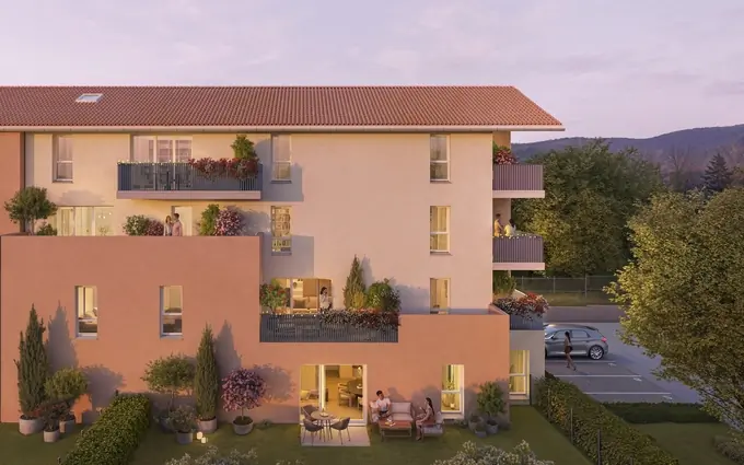 Programme immobilier neuf Résidence RIVA appartements à Lagnieu