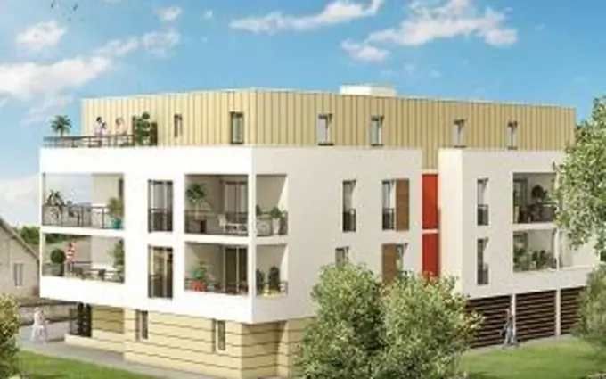 Programme immobilier neuf Les balcons de champommier - t1 à Niort