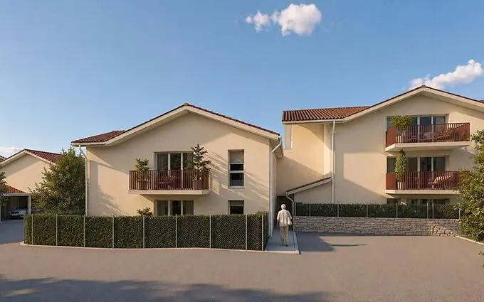 Programme immobilier neuf Les Jardins de Tresses à Tresses