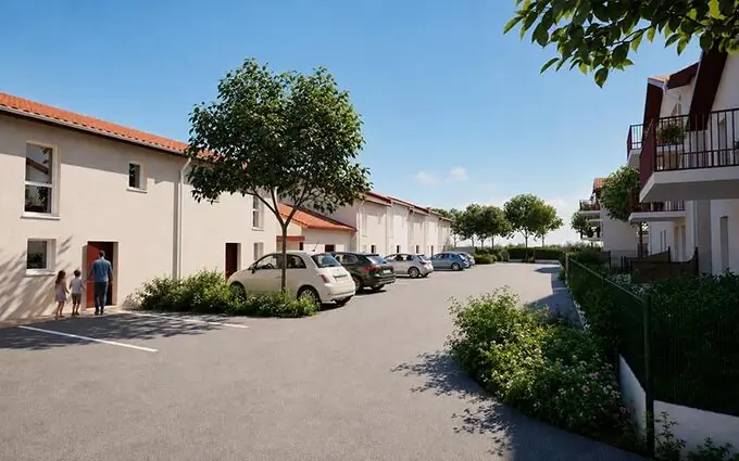 Programme immobilier neuf Les Jardins de Tresses à Tresses