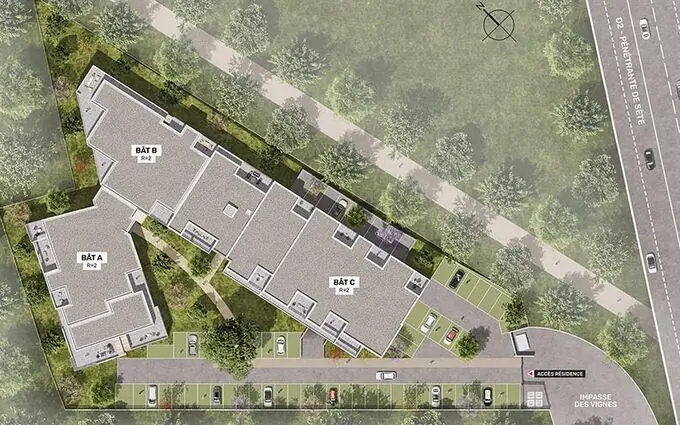 Programme immobilier neuf Les Salines à Balaruc-les-Bains