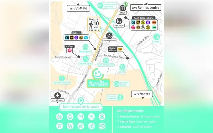 Programme immobilier neuf Smile à Saint-Jacques-de-la-Lande
