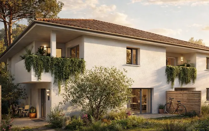 Programme immobilier neuf Biscarrosse à 2 minutes à pied de la plage à Biscarrosse