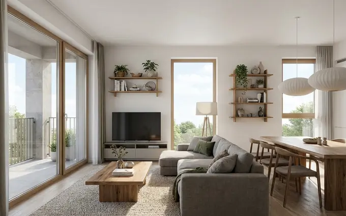 Programme immobilier neuf Appartement 4 pièces - 84,60 m² - Lyon 7e