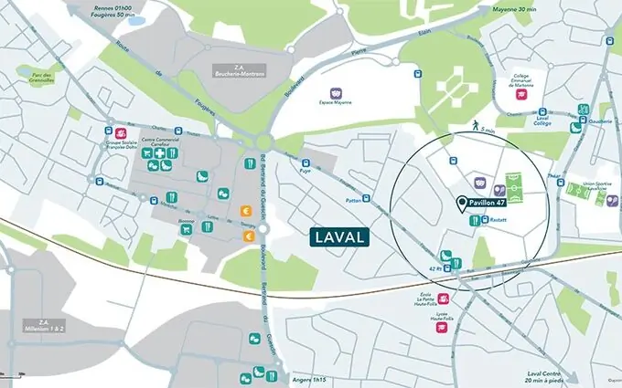 Programme immobilier neuf Pavillon 47 Denormandie à Laval