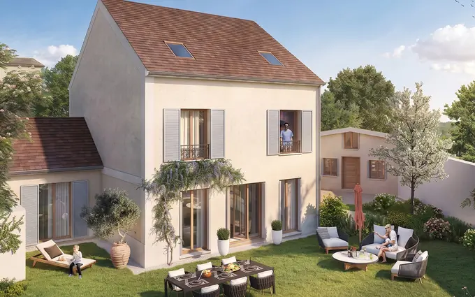 Programme immobilier neuf Thiverval-Grignon cadre paisible à 46 min de Paris via la ligne N à Thiverval-Grignon