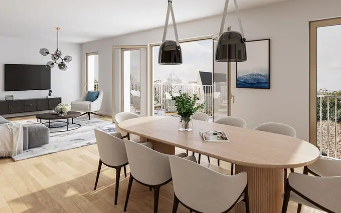 Programme immobilier neuf Versailles à 40 minutes de Paris avec la ligne L à Versailles