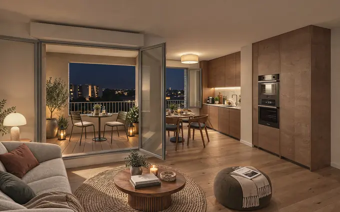 Programme immobilier neuf Méridien 29 à Toulouse