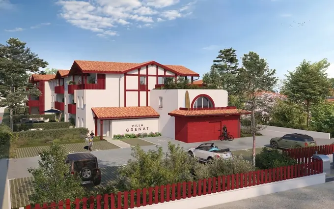 Programme immobilier neuf Villa grenat parkings - t1 à Capbreton (40130)