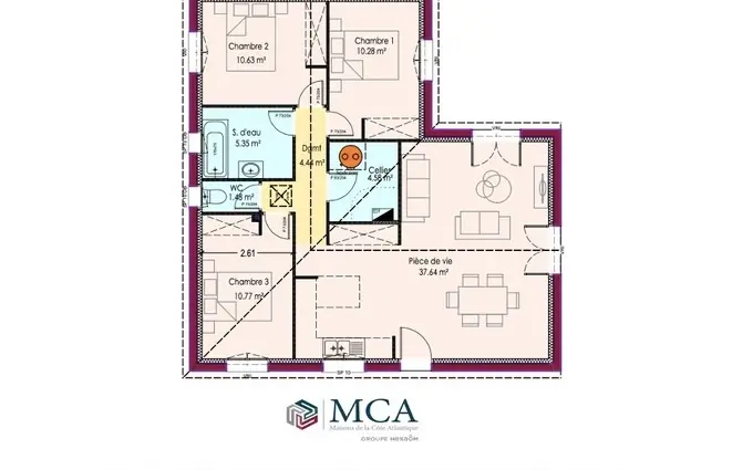Programme immobilier neuf Terrain à partir de 613m² à Meursac à Meursac