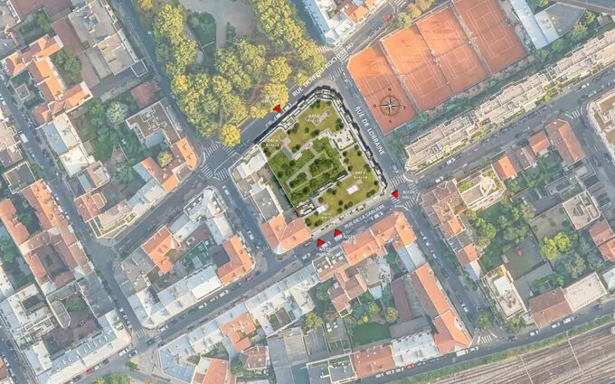 Programme immobilier neuf Quartier Bécon Les Bruyères à Asnières-sur-Seine