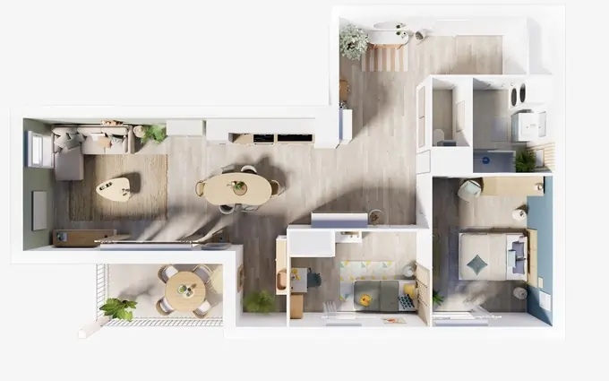 Programme immobilier neuf Les terrasses des 3 parcs brs à Coublevie