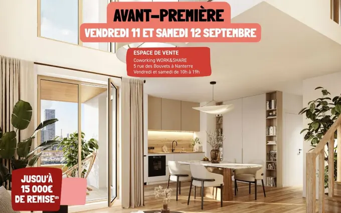 Programme immobilier neuf Par nature ... à Nanterre (92000)