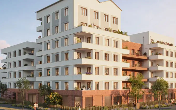 Programme immobilier neuf Évry-Courcouronnes, Parc aux Lièvres à 8 min à pied du RER D à Évry-Courcouronnes (91000)