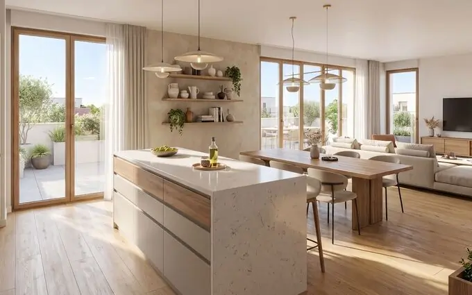 Programme immobilier neuf Évry-Courcouronnes, Parc aux Lièvres à 8 min à pied du RER D à Évry-Courcouronnes