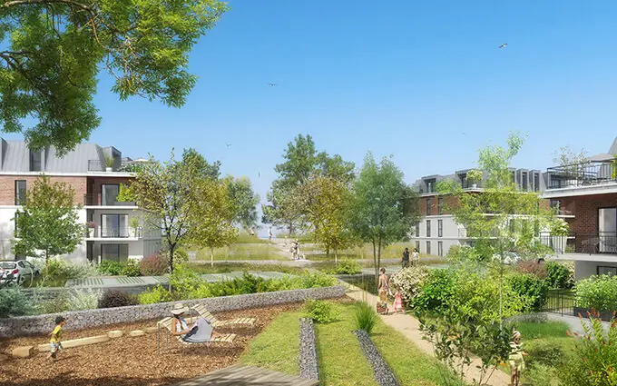 Programme immobilier neuf L'Ecrin Boisé à Houlgate