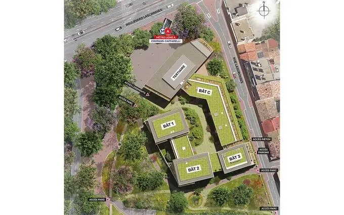 Programme immobilier neuf Coeur Remparts à Toulouse
