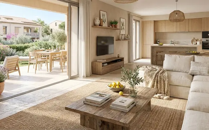 Programme immobilier neuf Gardanne au coeur du quartier Biver