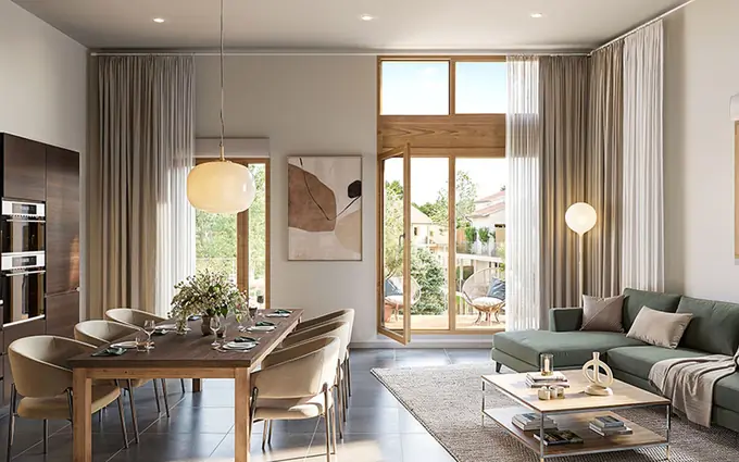 Programme immobilier neuf Chalon-sur-Saône au coeur de l'Île Saint-Laurent proche du centre