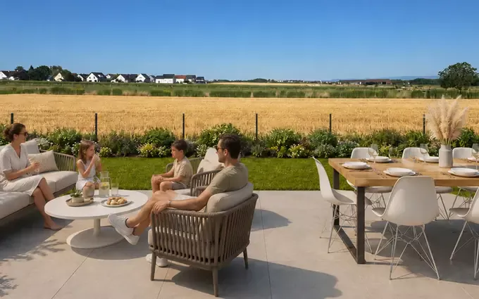 Programme immobilier neuf Oberroeoedern commune paisible à 20 min en voiture de l'Allemagne à Oberrœdern (67250)