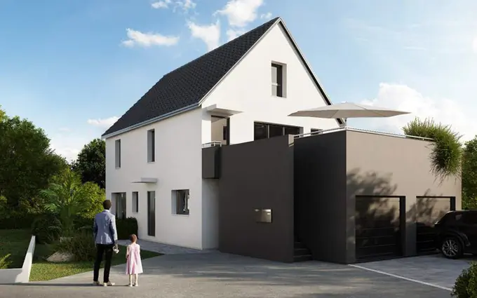 Programme immobilier neuf Ostheim à 16 min de Colmar et 44 min de Strasbourg en voiture à Ostheim
