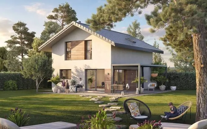 Programme immobilier neuf Les jardins du Lechet à Saint-Jorioz (74410)