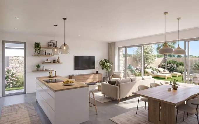 Programme immobilier neuf Damgan cadre idyllique à 3 minutes à pied de la plage