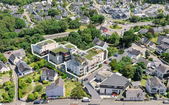 Programme immobilier neuf Larmor-Plage à 20 min à pied des plages et proche du centre-ville à Larmor-Plage