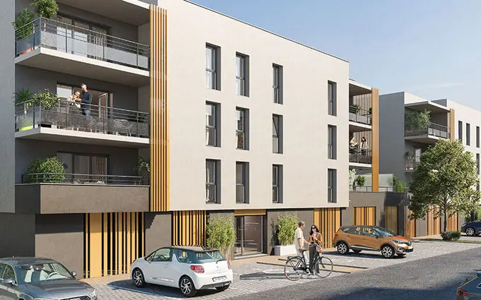 Programme immobilier neuf Maizières-lès-Metz cadre paisible à 21 min en voiture de Metz à Maizières-lès-Metz