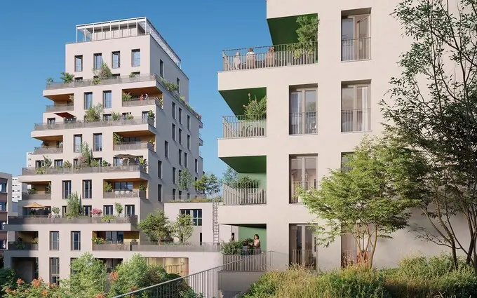 Programme immobilier neuf Appartements en BRS à Villeurbanne à Villeurbanne