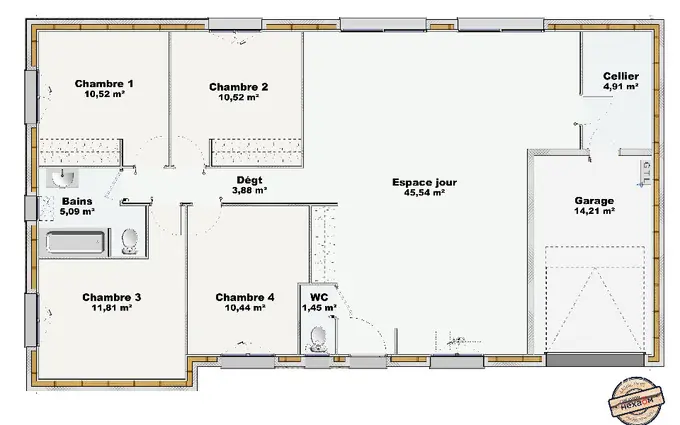 Programme immobilier neuf Terrain à partir de 745m² à Razimet à Razimet