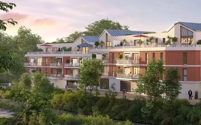Programme immobilier neuf Déville-lès-Rouen commune prisée à 12 min en voiture de Rouen