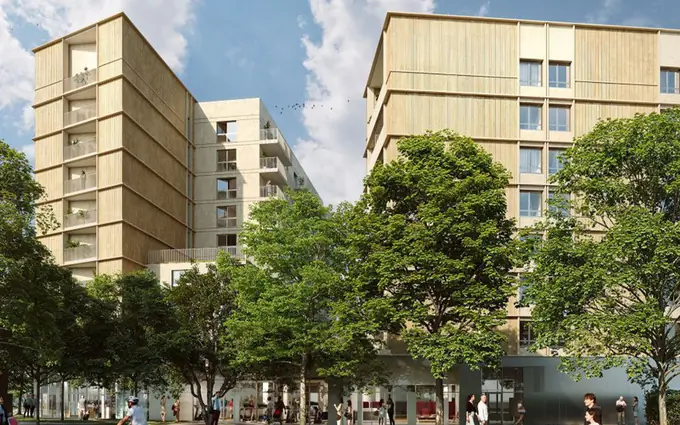 Programme immobilier neuf Rennes à six minutes à pied du métro B à Rennes (35000)