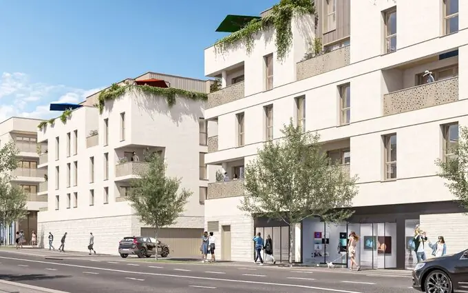 Programme immobilier neuf Locaux commerciaux gare - Le Parvis des Lumières à Chartres