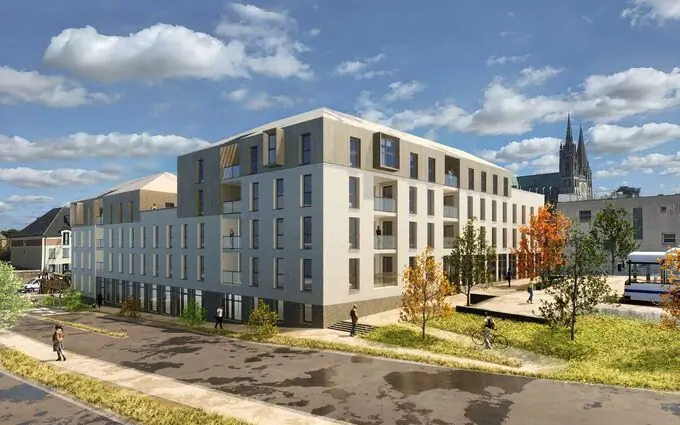 Programme immobilier neuf Local commercial gare de Chartres - L'Ecrin à Chartres (28000)