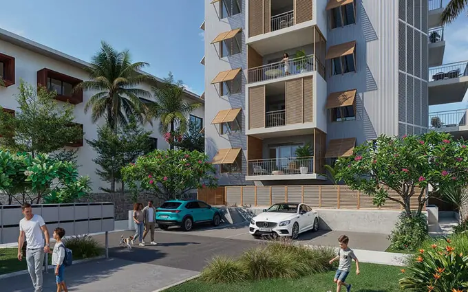 Programme immobilier neuf Saint-Pierre à moins 10 min à pied du centre-ville à Saint Pierre