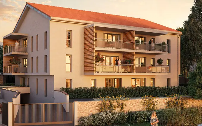 Programme immobilier neuf Annemasse à 7 min en voiture de la frontière Suisse à Annemasse