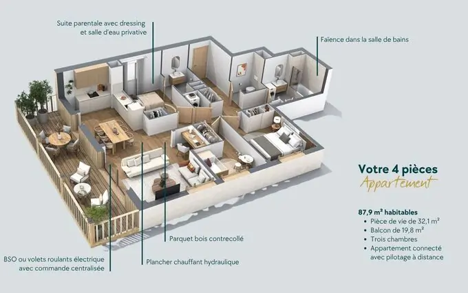 Programme immobilier neuf Carré Zen à Annecy