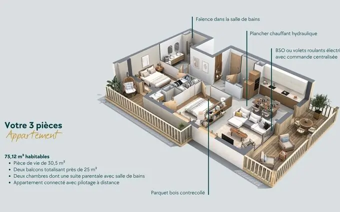 Programme immobilier neuf Carré Zen à Annecy