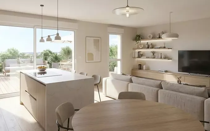 Programme immobilier neuf Angles résidence séniors à 10 min en voiture des premières plages à Angles
