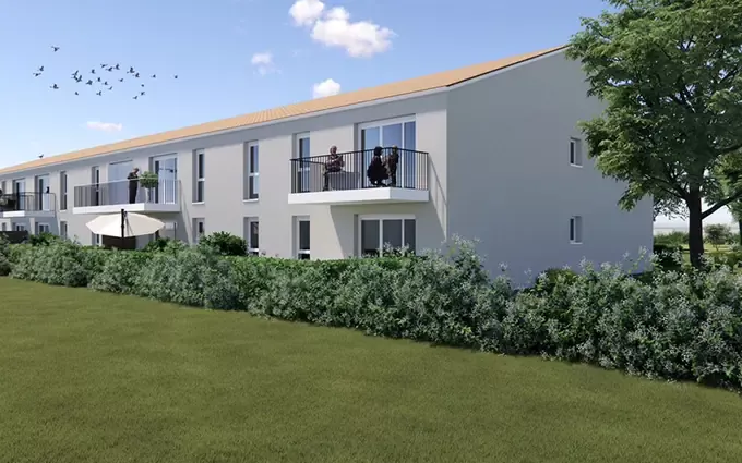 Programme immobilier neuf Angles résidence séniors à 10 min en voiture des premières plages à Angles