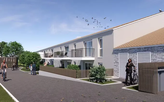 Programme immobilier neuf Angles résidence séniors à 10 min en voiture des premières plages à Angles